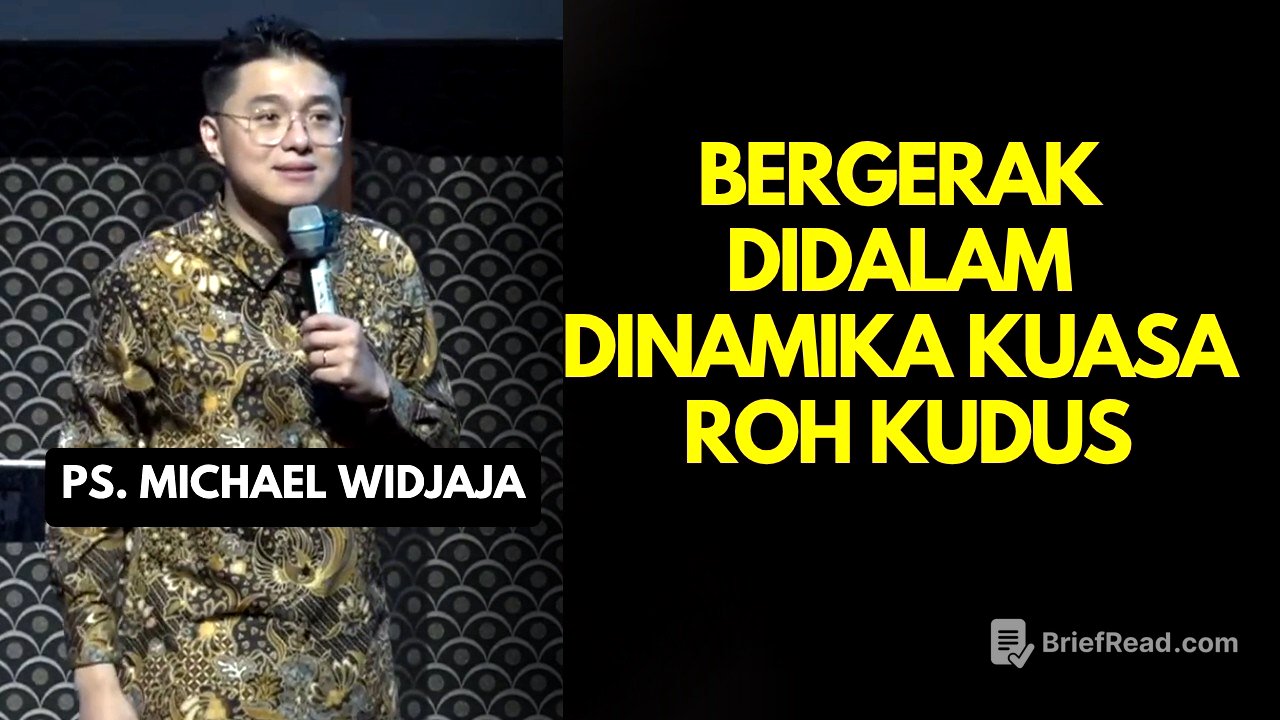 KUASA ROH KUDUS | PS MICHAEL WIDJAJA #michaelwidjaja #khotbahkristen