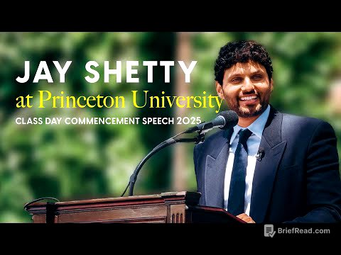 JAY SHETTY I Princeton University Class Day Commencement I May 26th, 2025