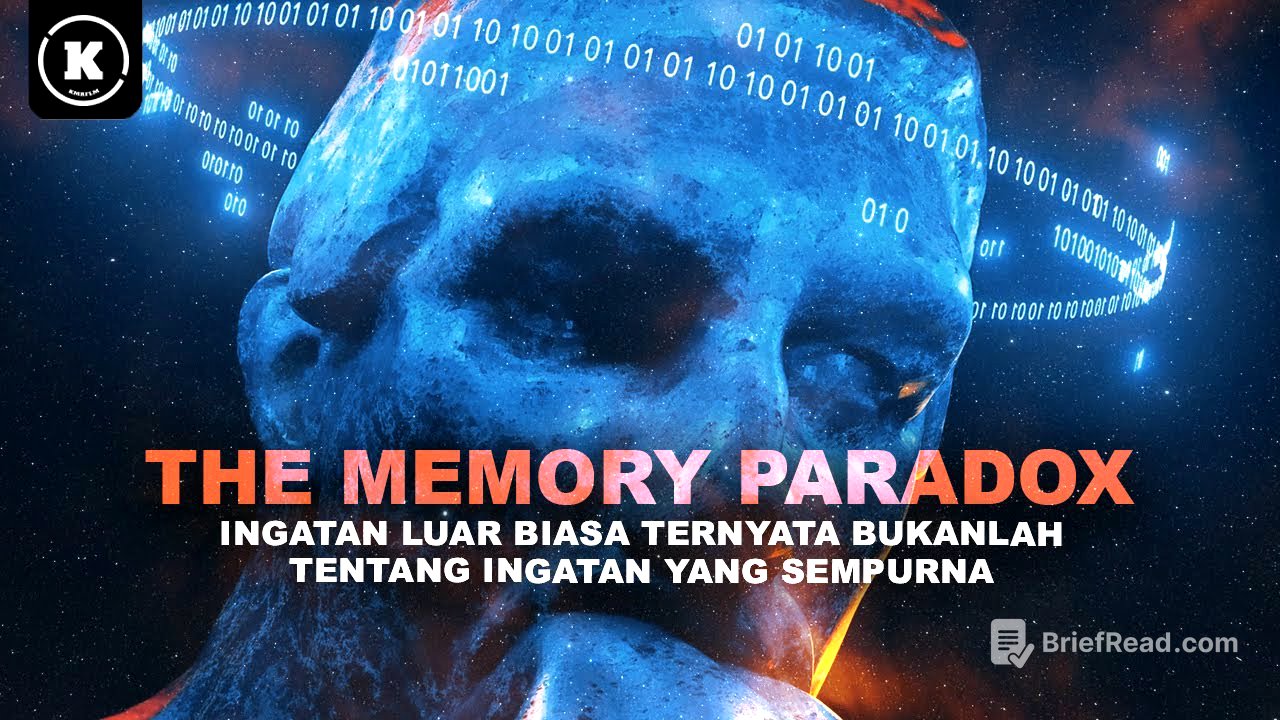 INGATAN LUAR BIASA TERNYATA BUKANLAH INGATAN YANG SEMPURNA.