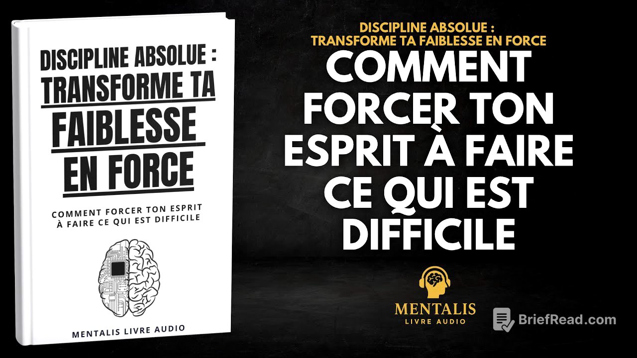 Discipline Absolue : Transforme Ta Faiblesse En Force | Livre Audio