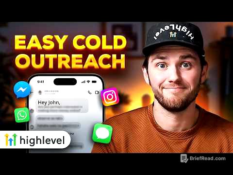 STUPID Easy Cold Outreach For GoHighLevel Beginners (Step-by-Step)