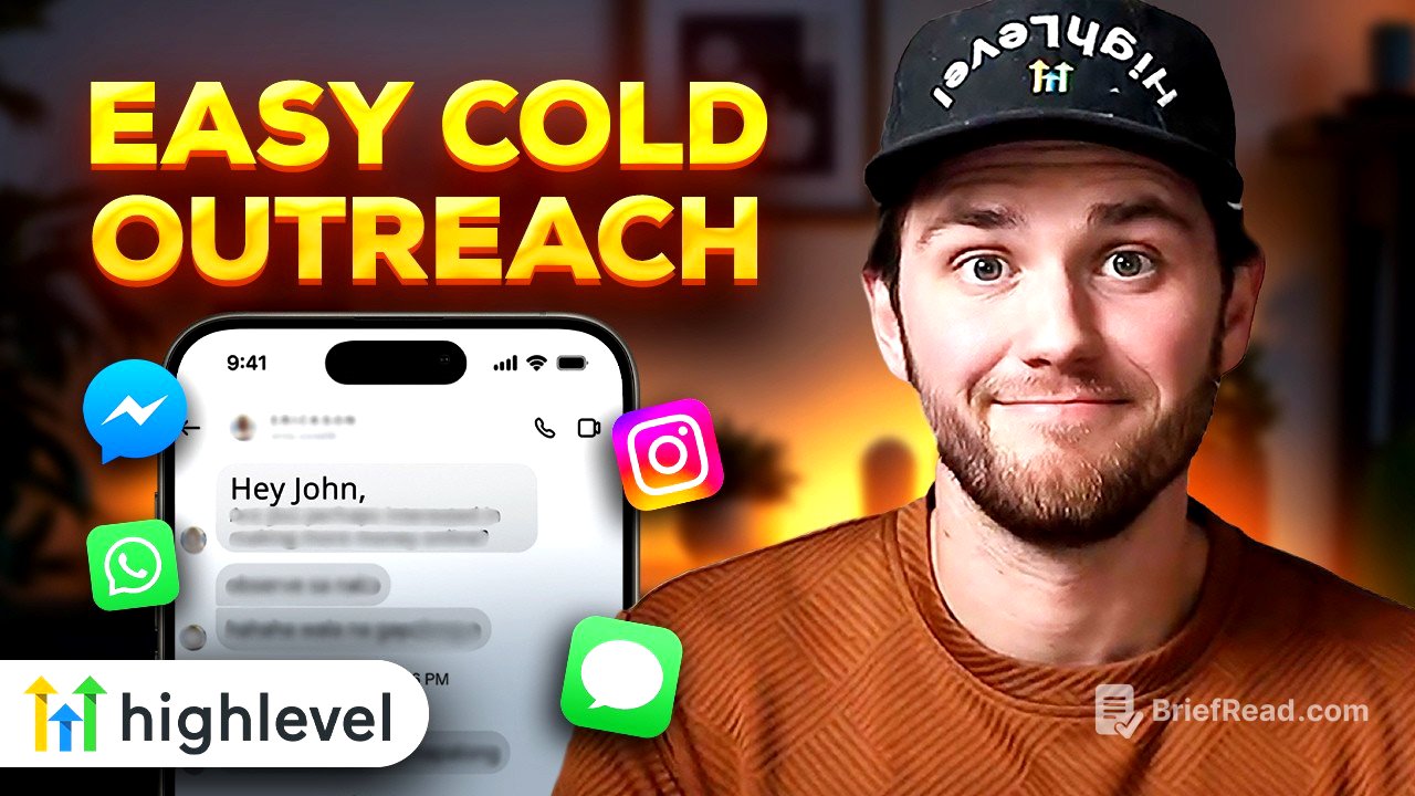 STUPID Easy Cold Outreach For GoHighLevel Beginners (Step-by-Step)