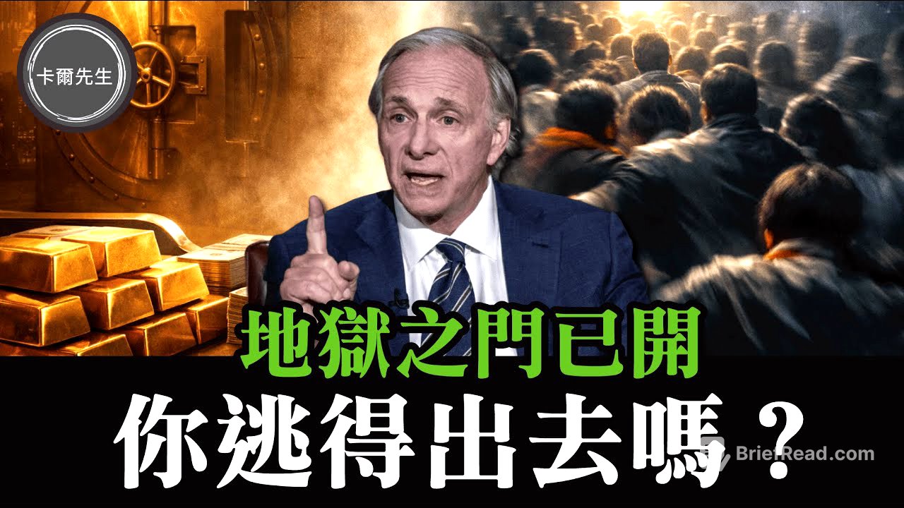 帳面資產創新高？Ray Dalio警告：真正的地獄才正要開始