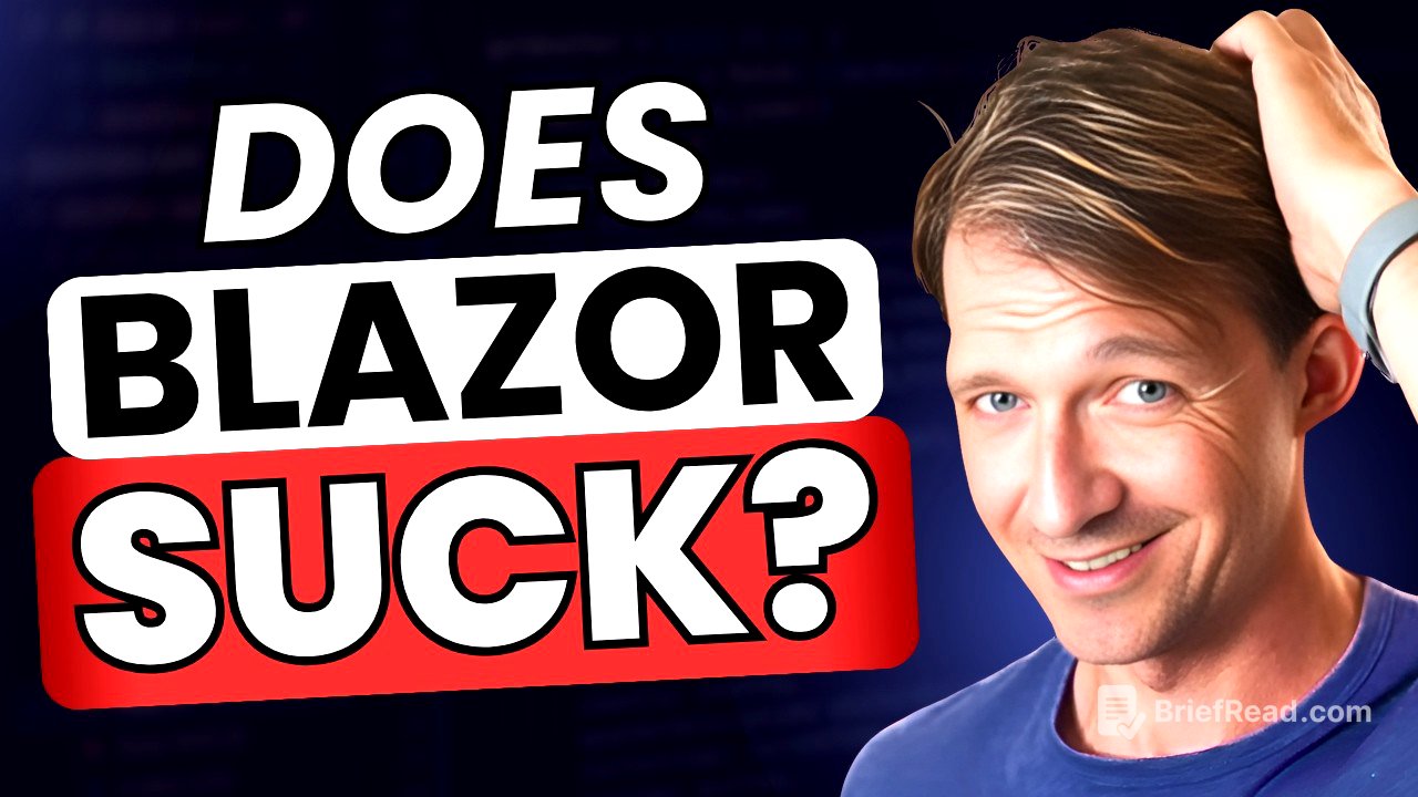 Is Blazor Actually Bad? Here's the Truth! 🤯