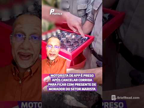 UBER É PRESO POR COMER CHOCOLATE DE CLIENTE