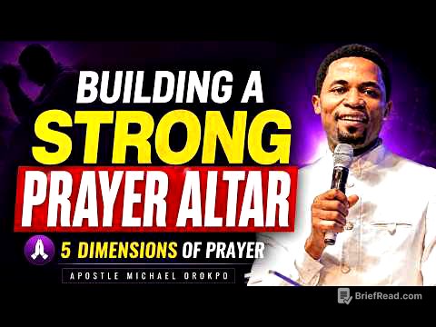 HOW TO BUILD STRONG PRAYER ALTAR || The Five Dimensions of Prayer-#apostlemichaelorokpo