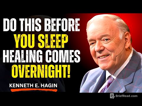 Do THIS Before You Sleep — Healing Comes Overnight! | Kenneth E. Hagin Today Message
