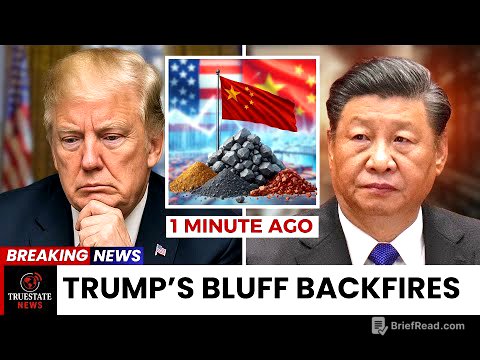 Trump's Trade Bluff Just Blew Up in His Face — China Gave Rare Earths, But Only Short-term Licenses