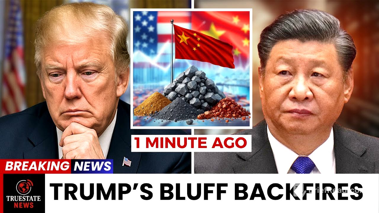 Trump's Trade Bluff Just Blew Up in His Face — China Gave Rare Earths, But Only Short-term Licenses