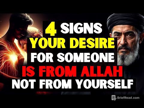 4 Signs Your Desires For Someone is From ALLAH and Not From YOURSELF | ISLAM
