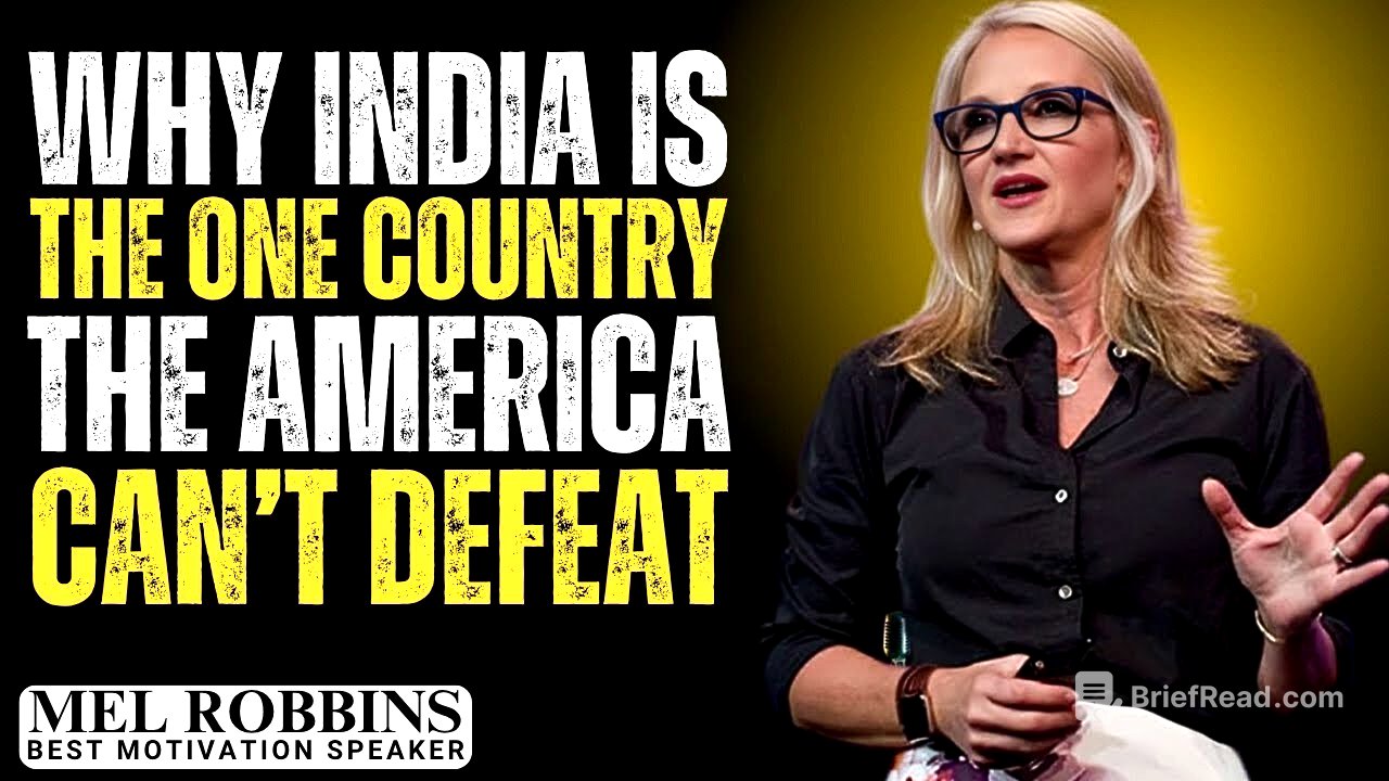 Why India Is the One Nation America Can’t Beat | Mel Robbins | The Most Powerful Motivational Speech