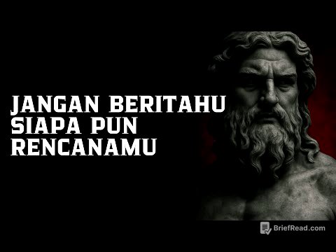 Jangan Pernah Beritahu Orang Apa yang Kamu Lakukan | Filsafat Stoikisme