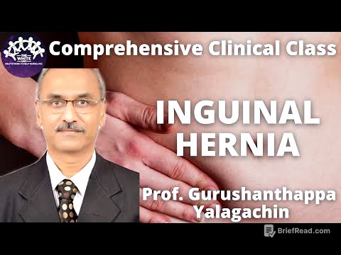 Comprehensive Clinical Class on Groin Swelling