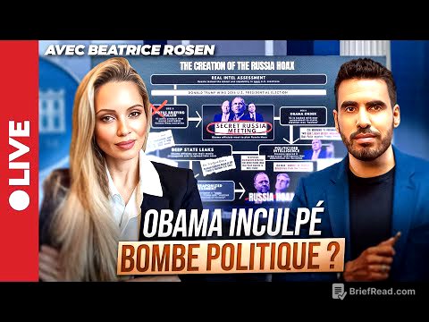 Barack Obama inculpé pour Haute Trahison? | avec Béatrice Rosen