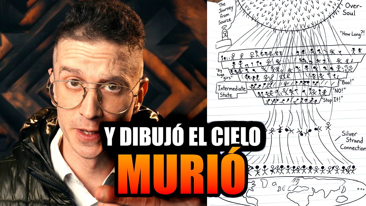 MURIÓ Y DIBUJÓ LO QUE VIO EN EL CIELO