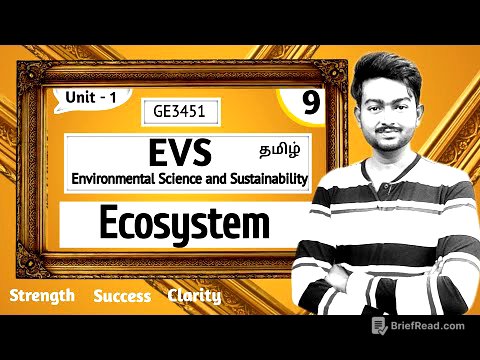 Ecosystem in Tamil | Ecological Succession in Tamil | Environmental Science and Sustainability Tamil