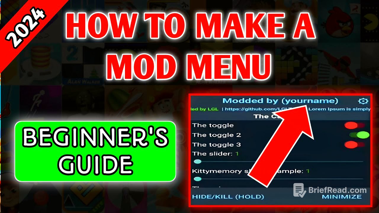 How to Make a Mod Menu (Beginner's Guide)