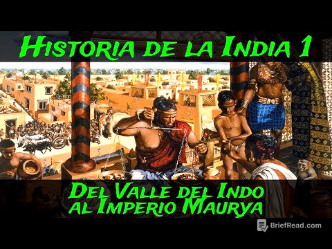 Historia de la INDIA 1: Antigüedad - Valle del Indo, Magadha e Imperio Maurya (Documental Historia)