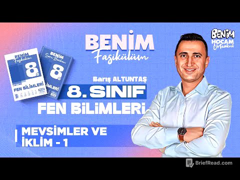 1) 8.Sınıf - Fen Bilimleri - Mevsimler ve iklim 1 - Barış ALTUNTAŞ - 2026