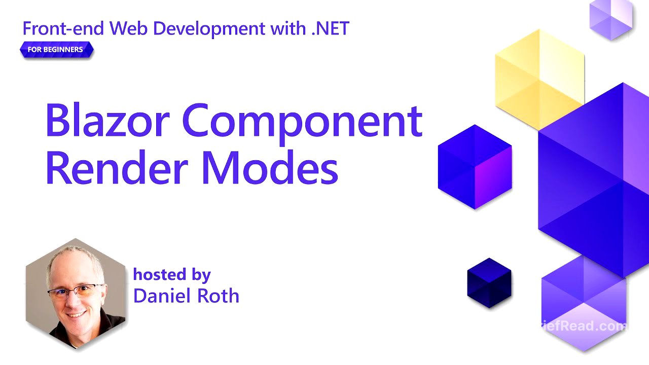 Blazor Component Render Modes [Pt 8] | Front-end Web Development with .NET for Beginners