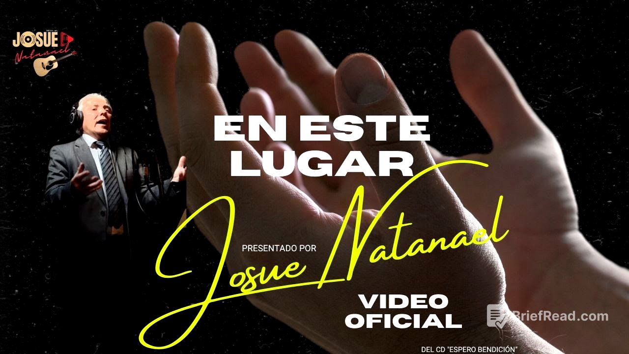 Josue Natanael - En este lugar (VIDEO OFICIAL VERSION PROFESIONAL)