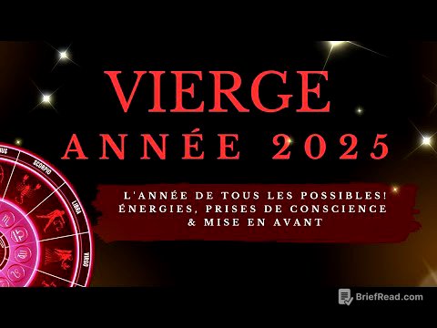 🎯 VIERGE 2025: L'ANNÉE DE TOUS LES POSSIBLES! ! 🌟ÉNERGIES, PRISES DE CONSCIENCE & MISE EN AVANT🚀 💫