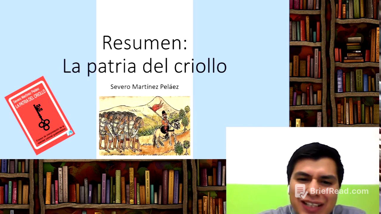 Resumen de: La Patria del Criollo