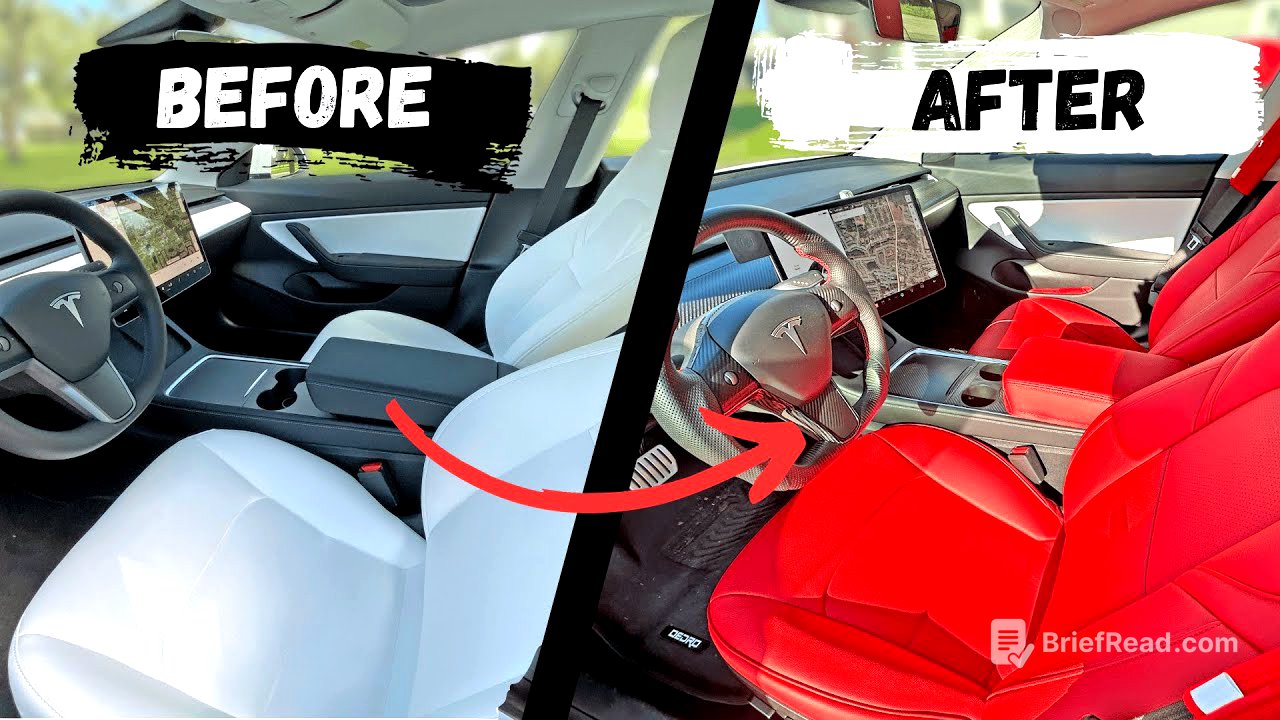 MUST SEE Tesla Interior Transformation