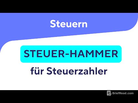 Steuerklassen 1-6 einfach erklärt + Steuerklassen-HAMMER...Steuerklasse 3 & 5 bleibt!