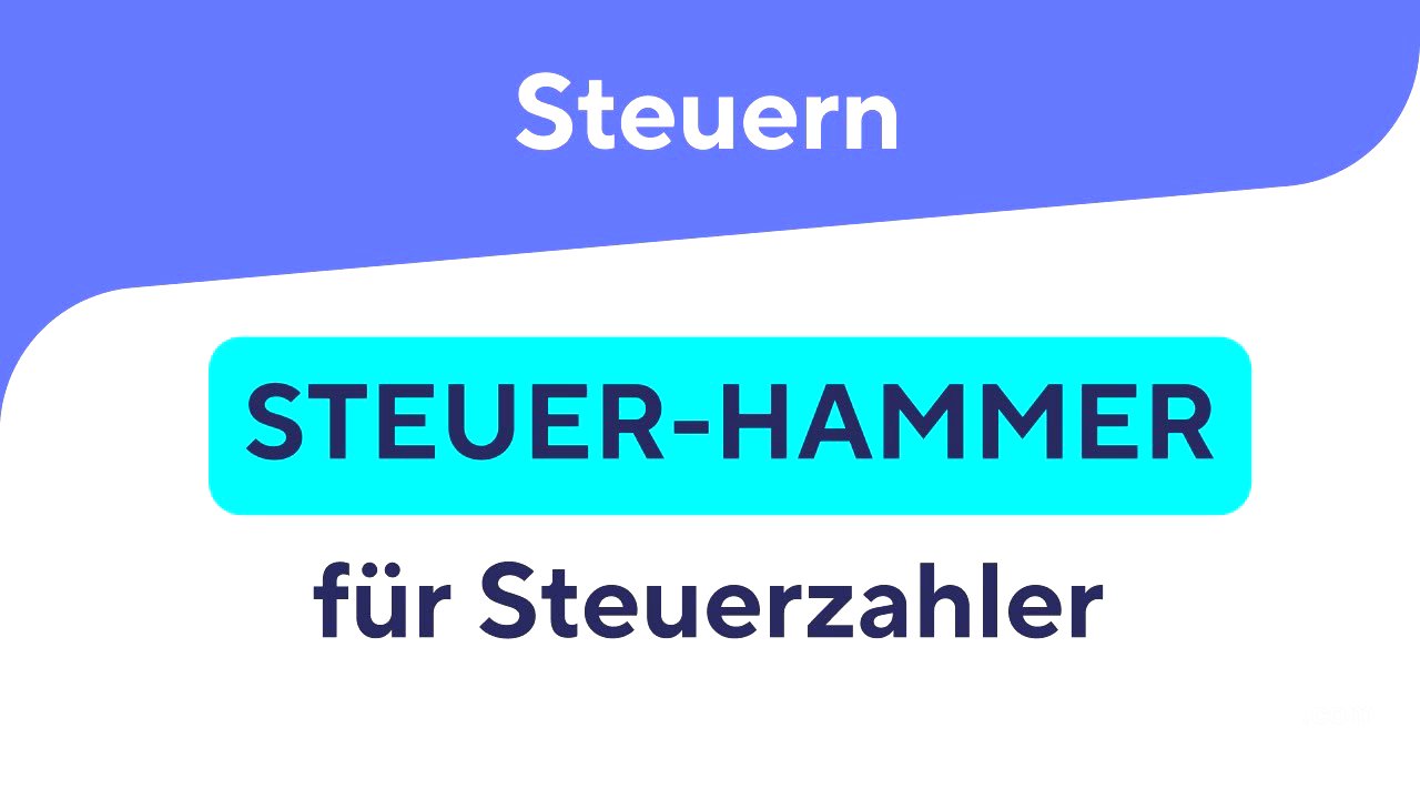 Steuerklassen 1-6 einfach erklärt + Steuerklassen-HAMMER...Steuerklasse 3 & 5 bleibt!