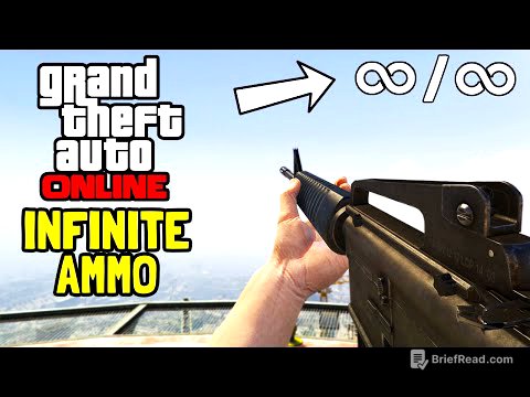 GTA 5 Online - INFINITE AMMO & NO RELOAD GLITCH (Solo & Easy)