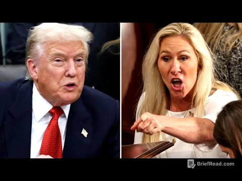 Marjorie Taylor Greene drops BOMB on Trump on her way out