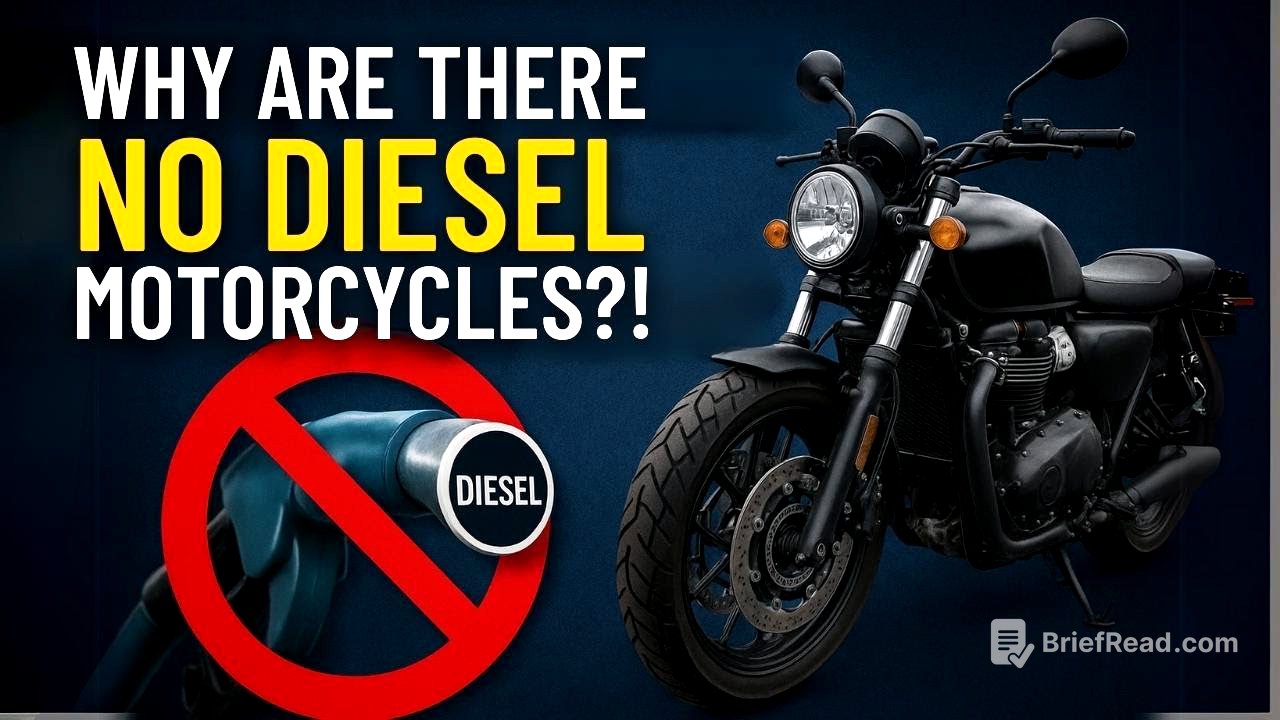 Why Aren't There Diesel Motorcycles?!