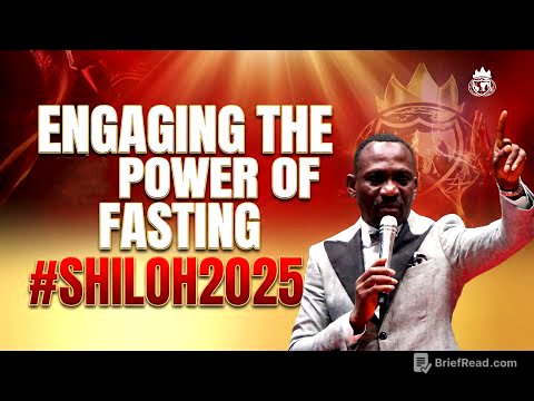 DR PAUL ENENCHE @ #SHILOH2025 - ENGAGING THE POWER OF FASTING