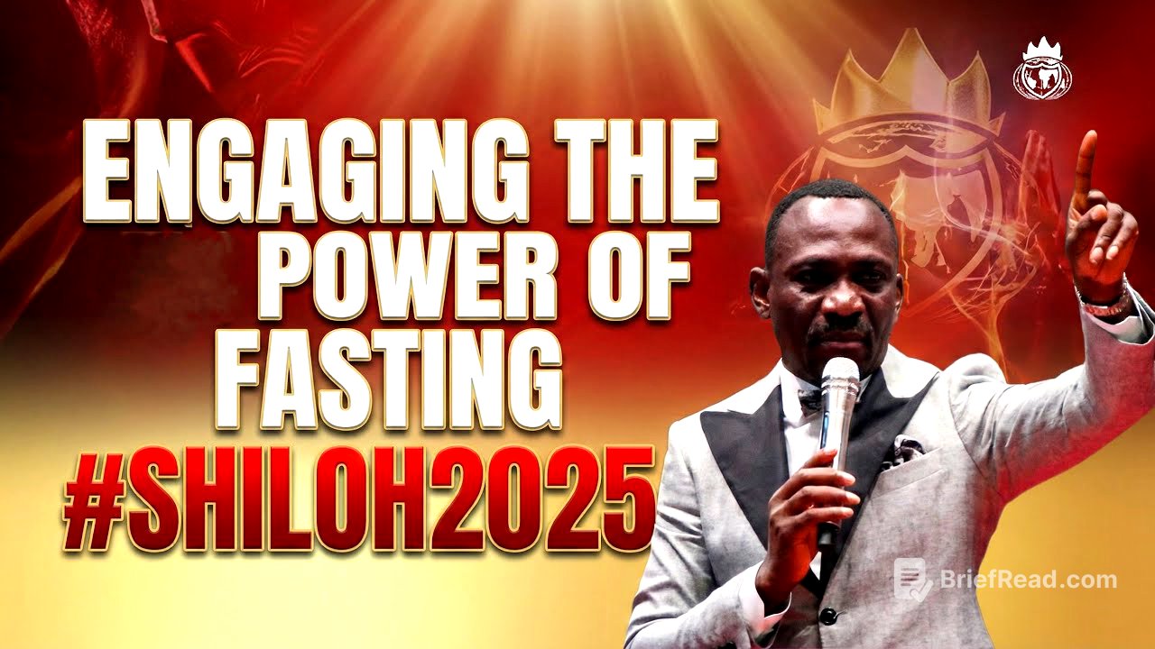 DR PAUL ENENCHE @ #SHILOH2025 - ENGAGING THE POWER OF FASTING