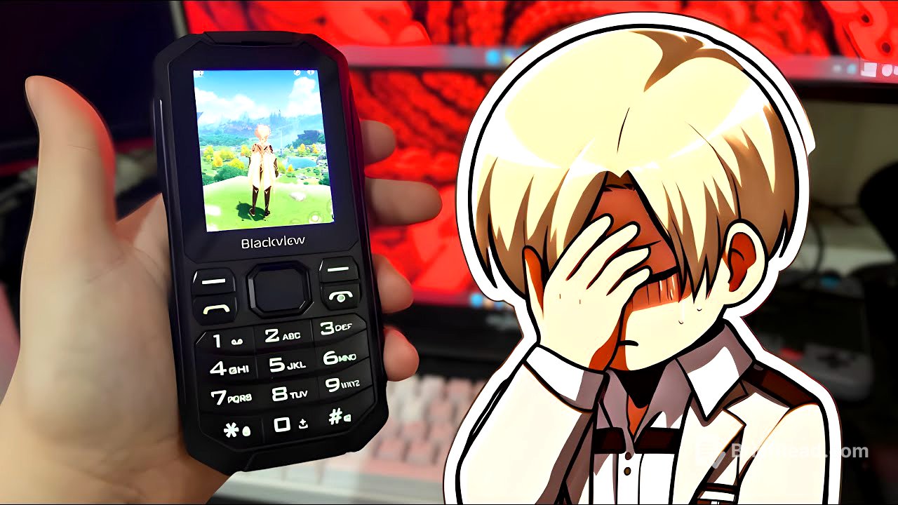 Como é USAR um CELULAR de BOTÃO em 2024?! (Blackview N1000)