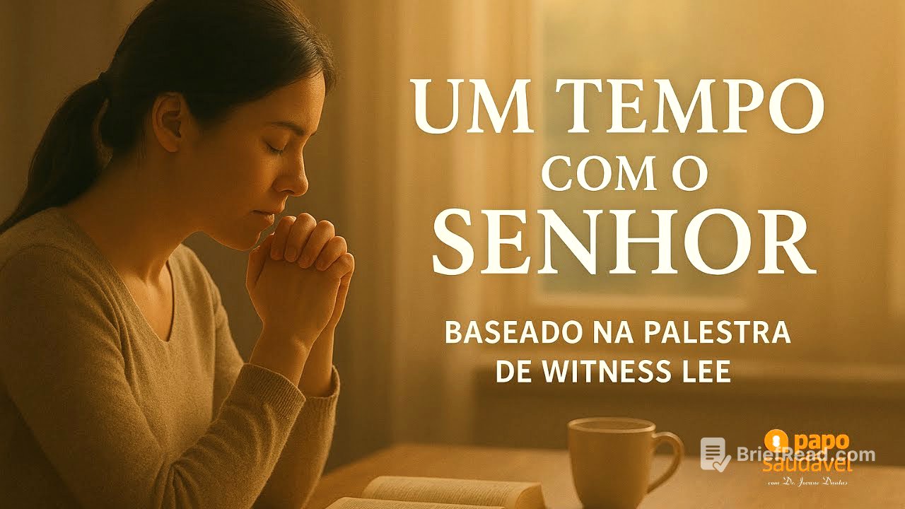 UM TEMPO COM O SENHOR