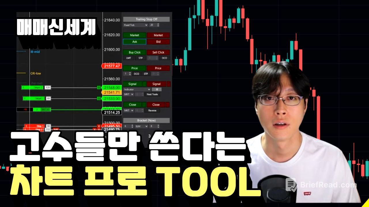 단타꾼 스캘핑 매매 필수템 - 손익비 자동계산기  + BOT으로 지표매매