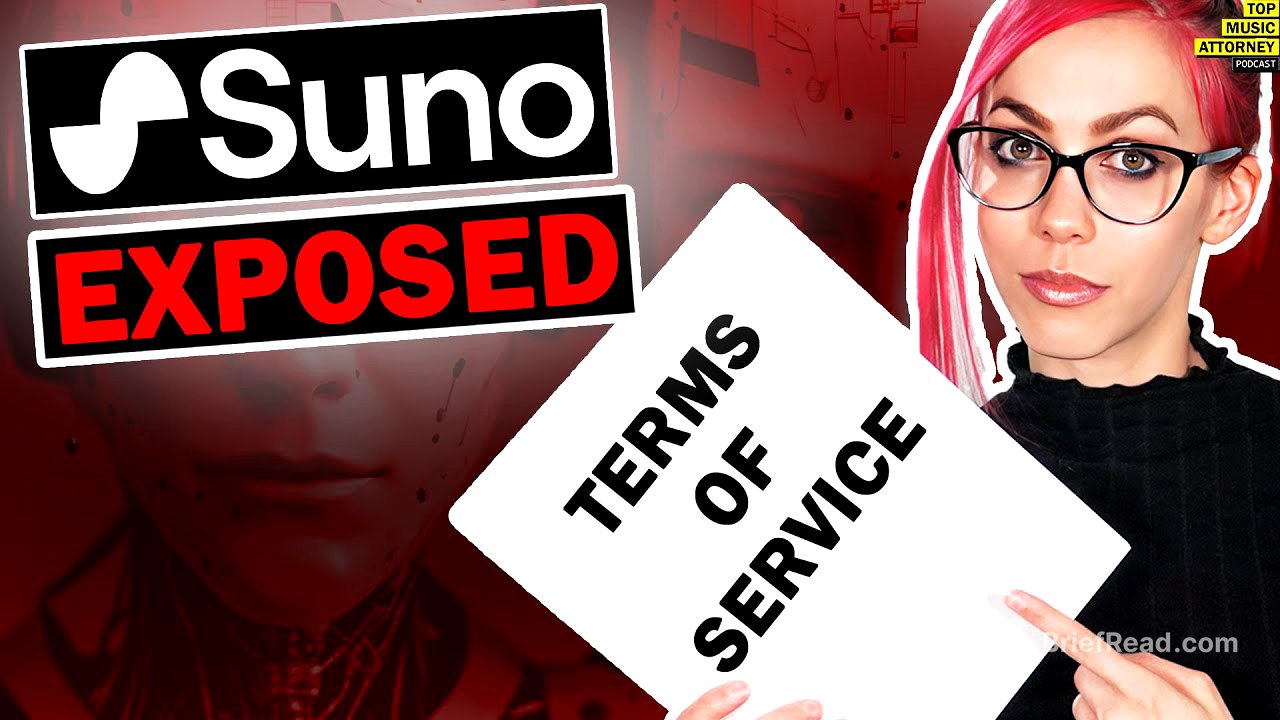 Suno Exposed:  Terms Of Service... (Don't Release AI Music Until You Watch)