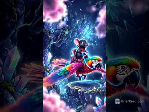 Nibble and the Magical Prism Parrot 🌈