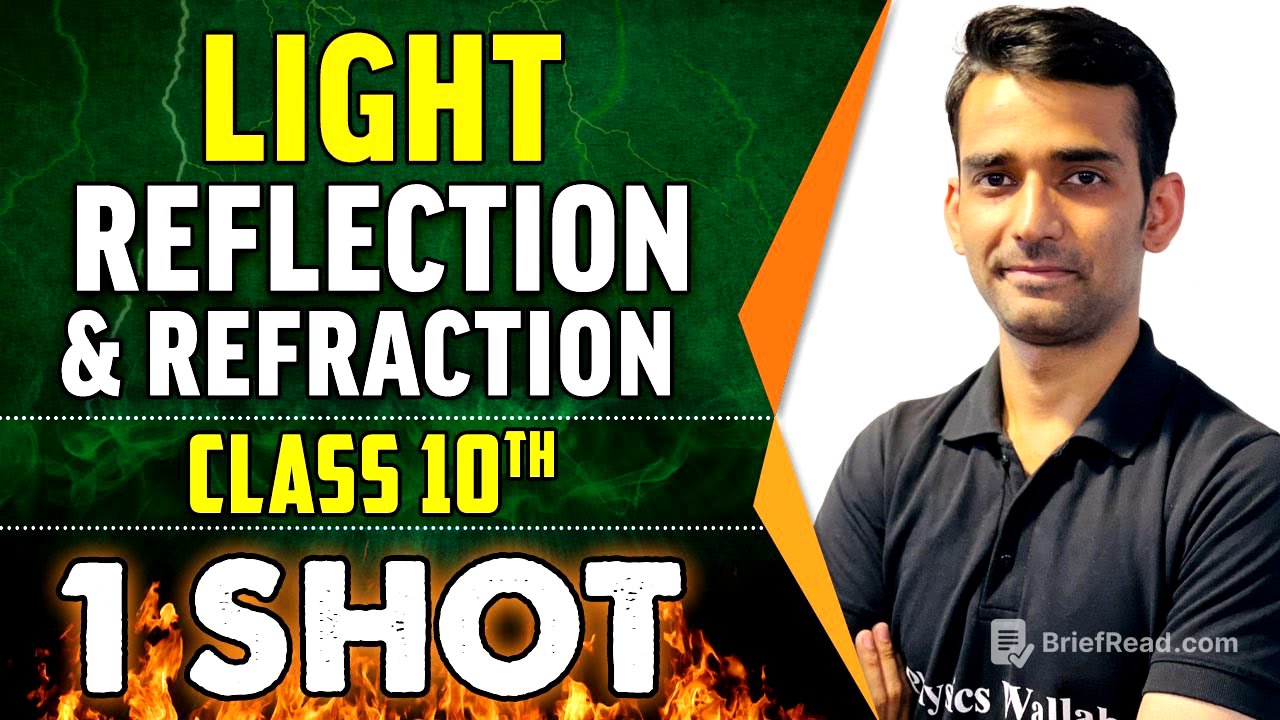 Light - Reflection & Refraction in 1 Shot - Everything Covered || Class 10th Board || Pure English
