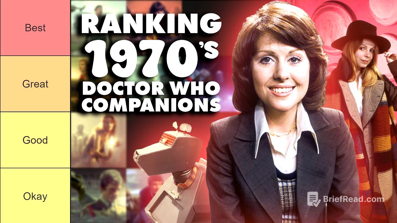 Ranking 70's Doctor Who Companions | Doctor Who Tier List