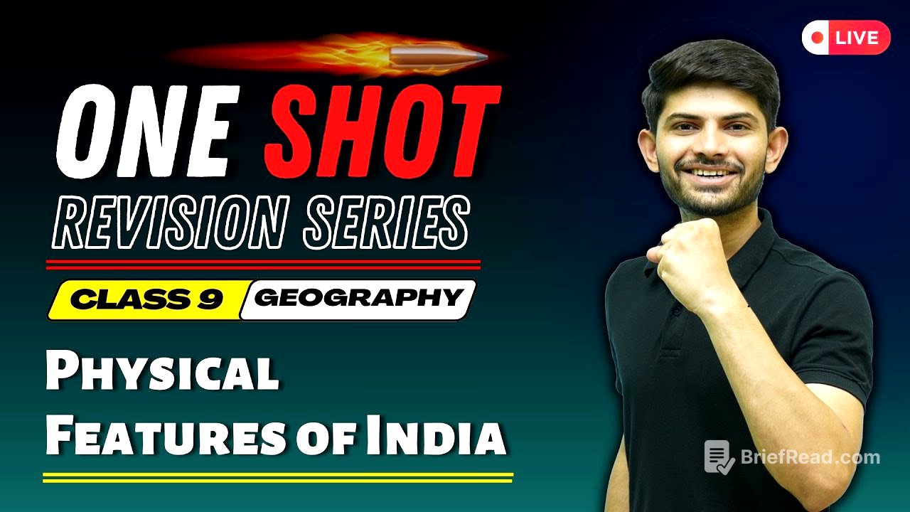 Physical Features of India | New One shot | Class 9 Geography 2024-25