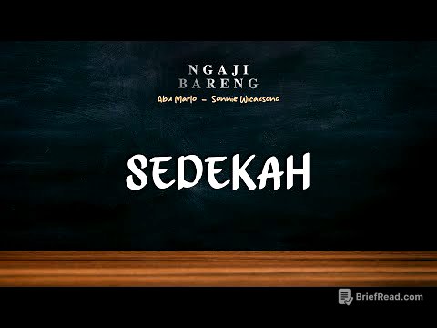 #Eps9 | Menggali Makna Sedekah - Infaq - Zakat - Nazar