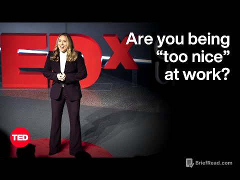 The Problem With Being “Too Nice” at Work | Tessa West | TED