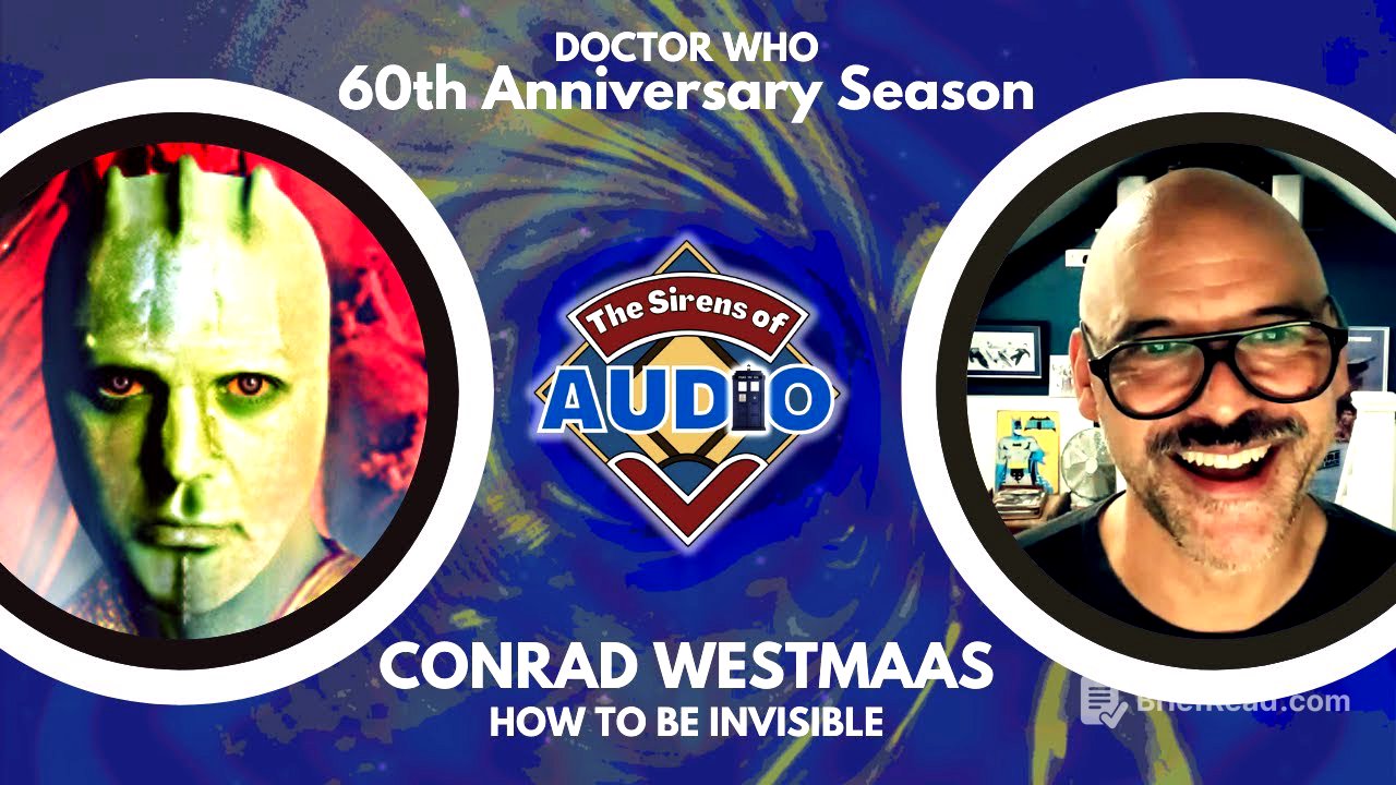 The Whole Truth Behind Big Finish Eighth Doctor Companion C'Rizz with Conrad Westmaas