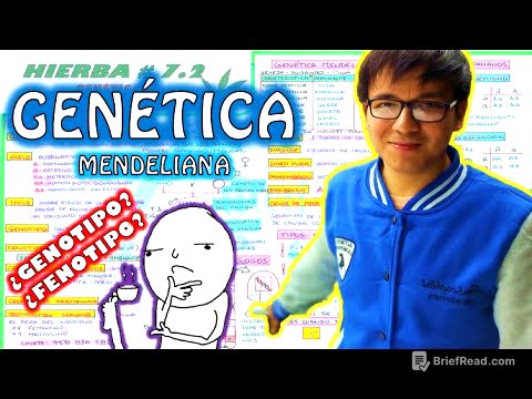 [ BIOLOGÍA FREE ] - GENETICA I | LEYES DE MENDEL 👉😍🌿