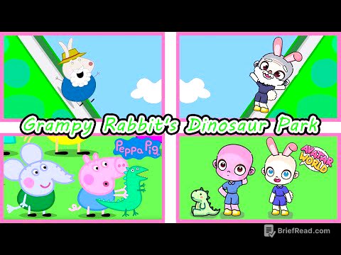 Peppa Pig in Avatar World | Grampy Rabbit's Dinosaur park!
