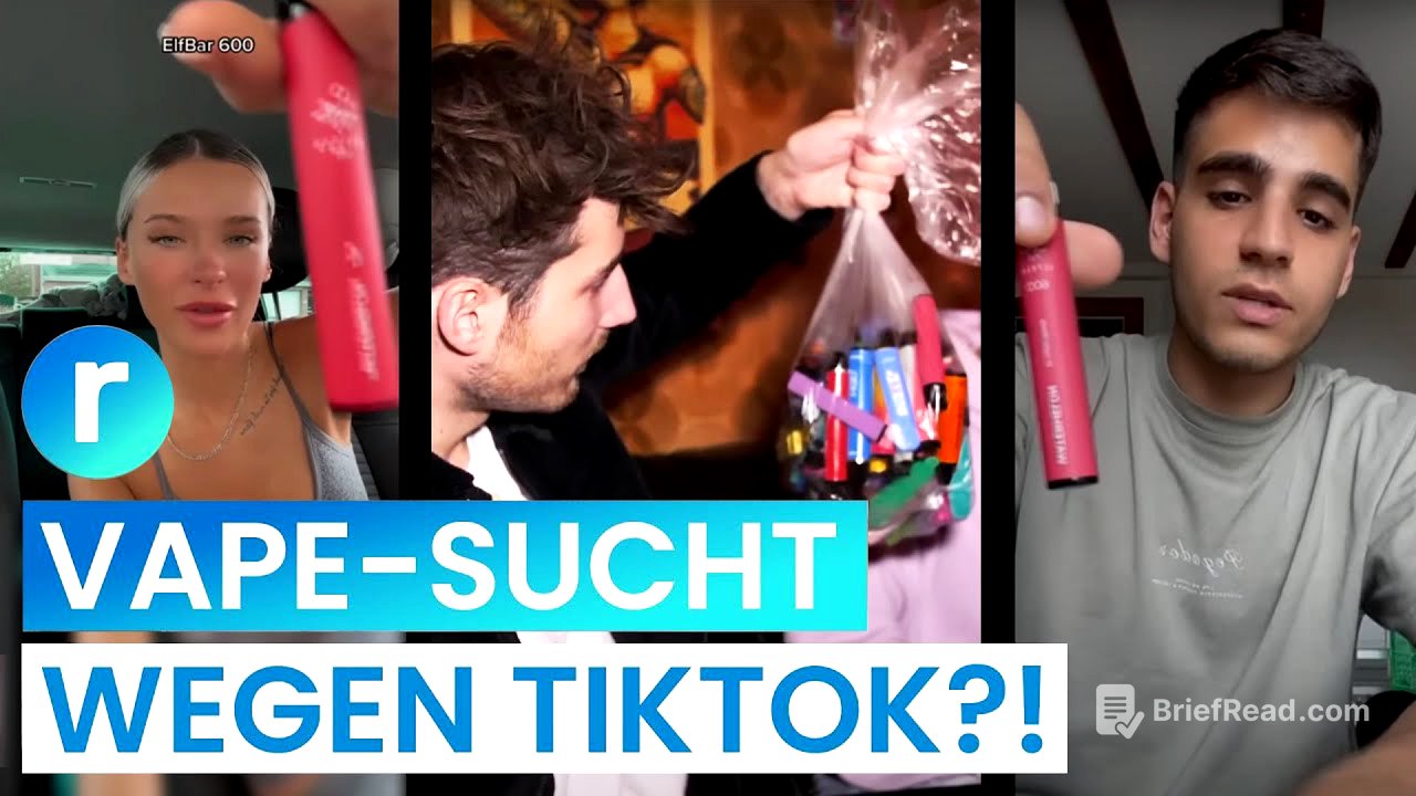 Vape-Sucht durch Tiktok? Wie Social Media den Hype befeuert | reporter