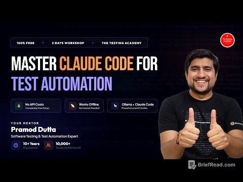 AI Meets QA: Master Claude Code as Manual Tester / Test Automation(with Ollama)(FREE)